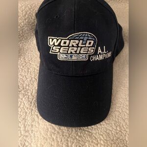 2004 Boston Red Sox World Series A.L. Champions Cap NWT